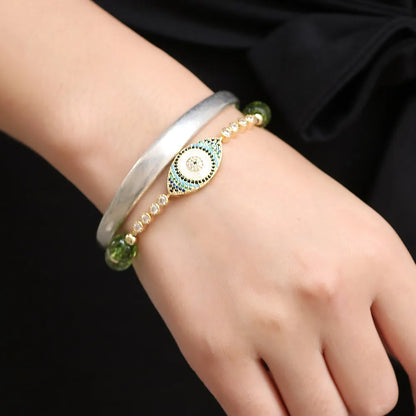 Fashion Temperament Olivine Zircon Bracelet Wholesale