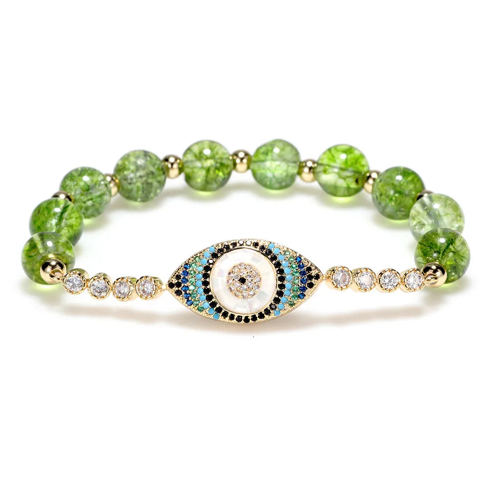 Fashion Temperament Olivine Zircon Bracelet Wholesale