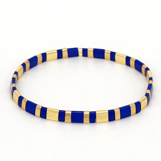 Fashion Tila Bead Woven Multi-layered Bracelet