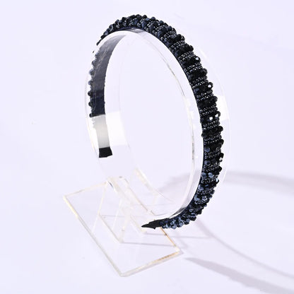 Fashion U Shape Geometric Crystal Hair Band 1 Piece