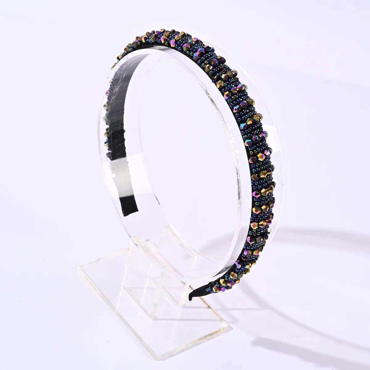 Fashion U Shape Geometric Crystal Hair Band 1 Piece