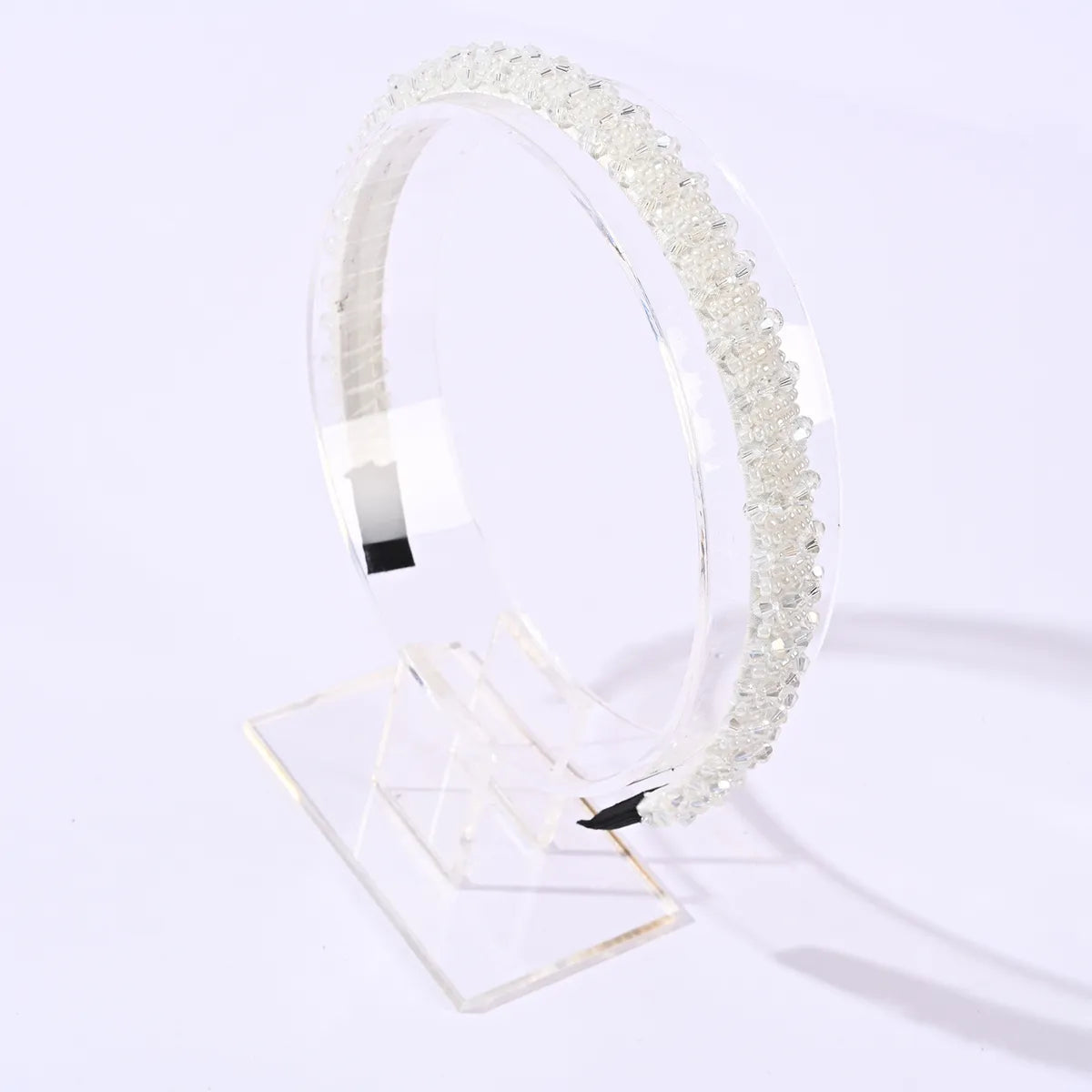 Fashion U Shape Geometric Crystal Hair Band 1 Piece