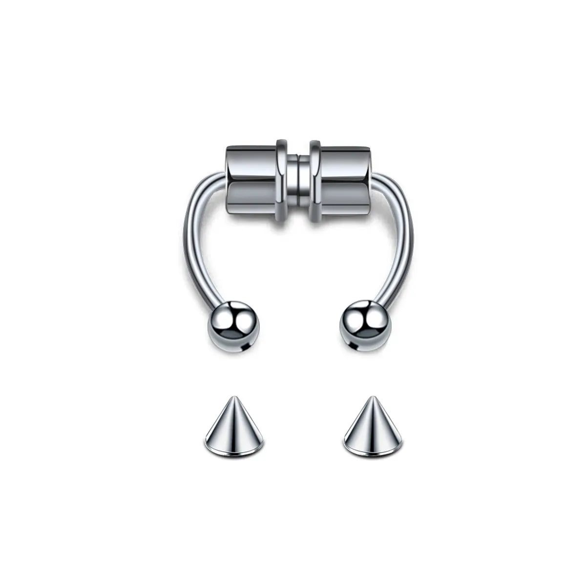 Fashion U Shape Stainless Steel Plating Nose Ring