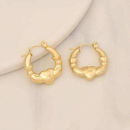 Star Heart Shape Gold Plated