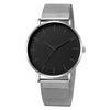 Fashion Ultra-Thin Quartz Mesh Strap Watch Simple Scale Quartz Men'S Business Watch Wholesale