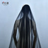 Fashion White Long Veil Large Trailing Veil Wedding Accessories