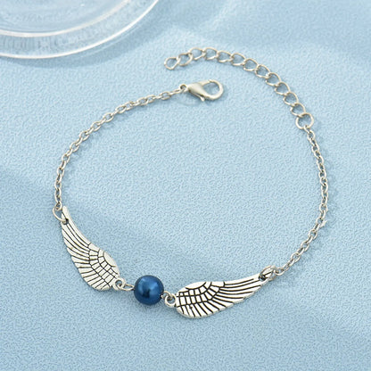 Fashion Wings Alloy Pearl Women's Bracelets 1 Piece