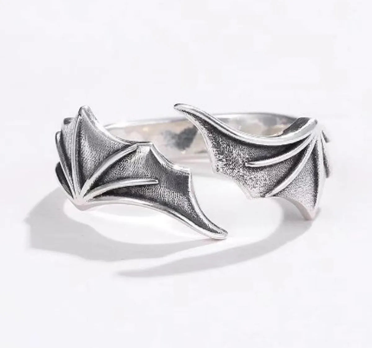 Fashion Wings Alloy Plating Couple Open Ring 1 Piece