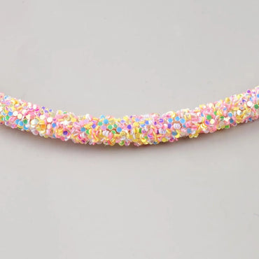 Fashion Youth Vitality Plastic Sequins Headband Female Color Fine Side Wild Headband Girl Heart Hair Accessories