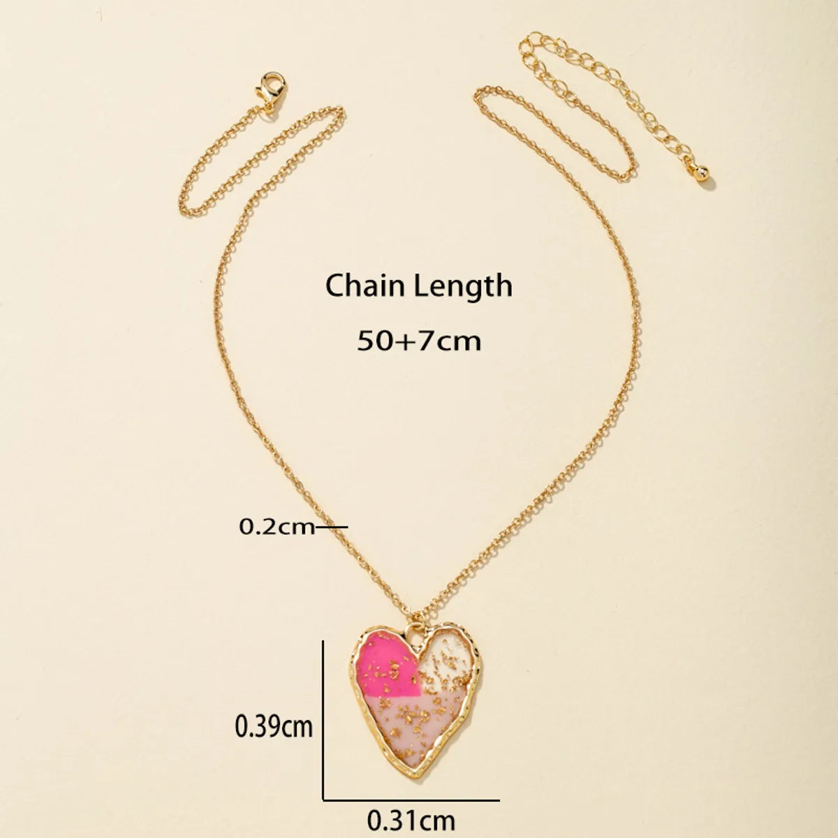 Fashionable Heart-shaped Necklace