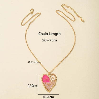 Fashionable Heart-shaped Necklace