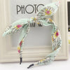 Floral Bowknot  Fashion Polka Dot Rabbit Headband  Wholesale