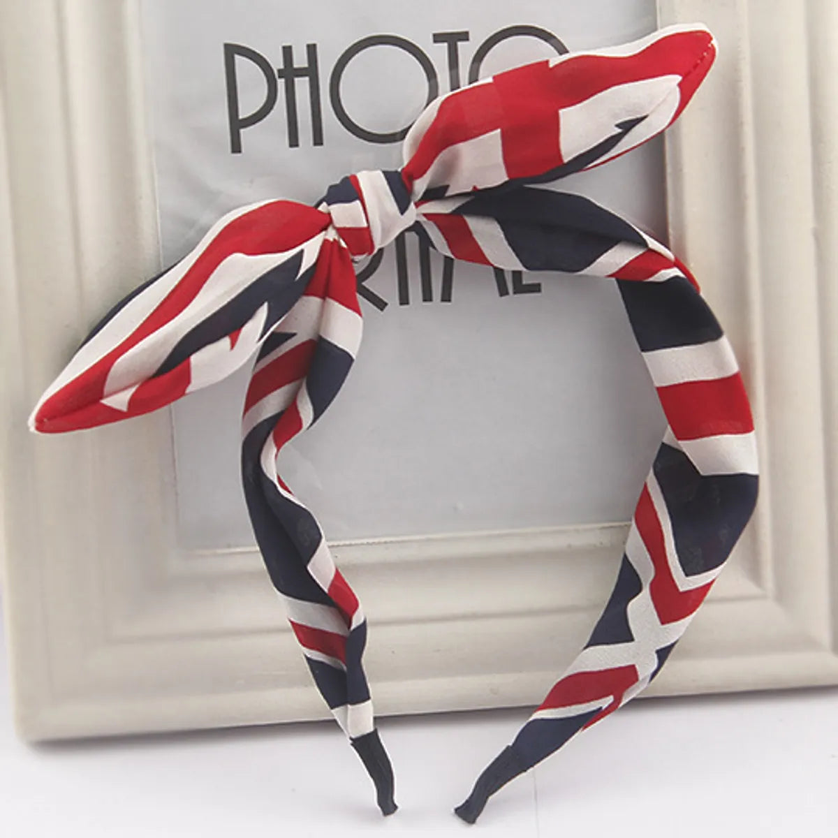 Floral Bowknot  Fashion Polka Dot Rabbit Headband  Wholesale