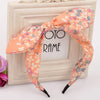 Floral Bowknot  Fashion Polka Dot Rabbit Headband  Wholesale