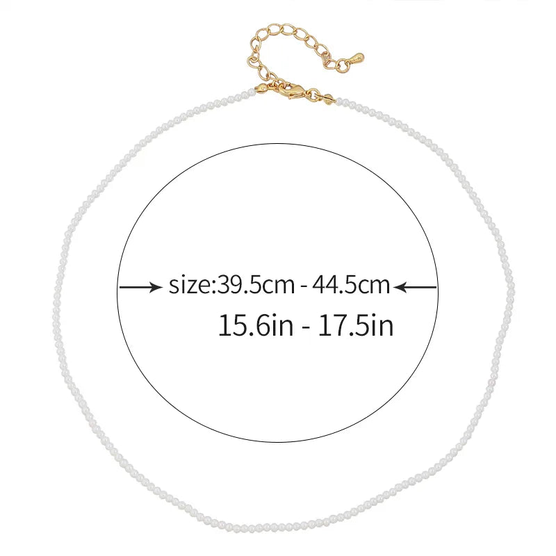 French Style Modern Style Classic Style Round 18K Gold Plated Glass Copper Wholesale Necklace