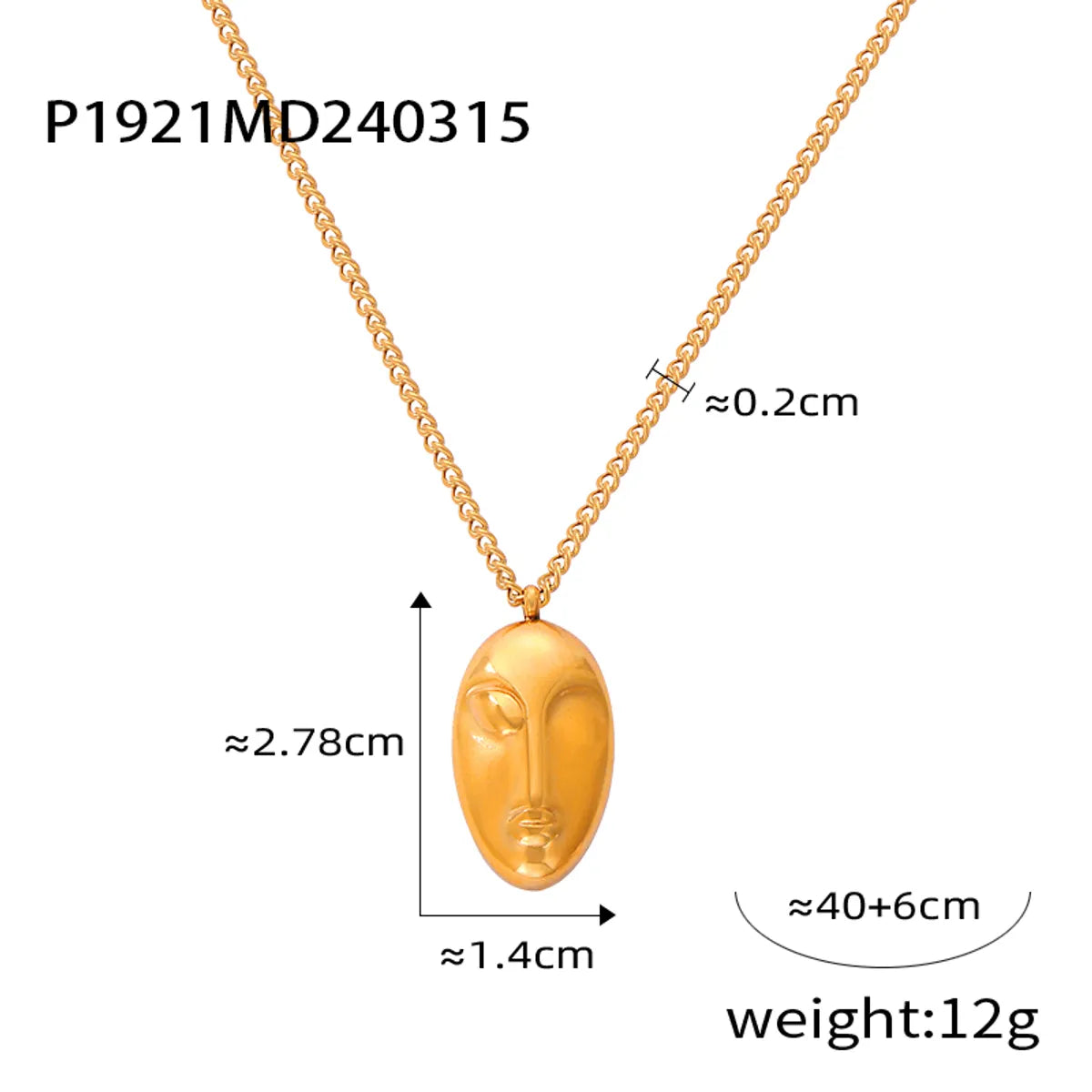 Wholesale Jewelry IG Style Casual Commute Oval Heart Shape Freshwater Pearl Titanium Steel Artificial Pearls 18K Gold Plated Beaded Plating Inlay Pendant Necklace