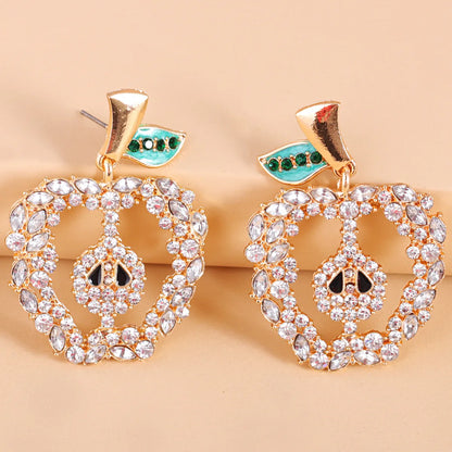 Fruit Apple Earrings