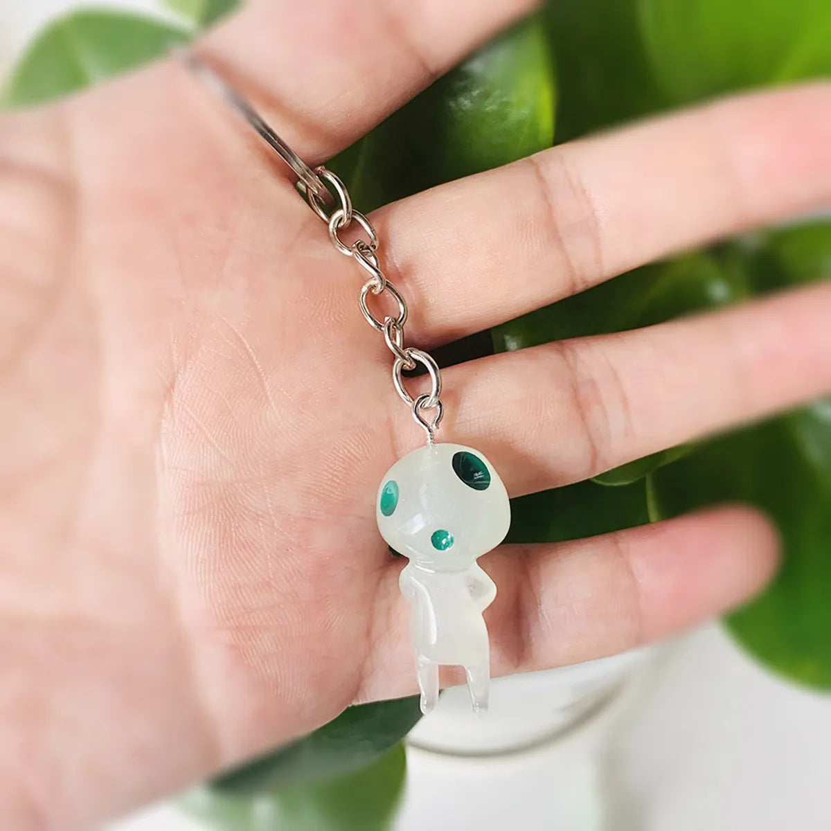 Funny  Resin Unisex Bag Pendant Keychain