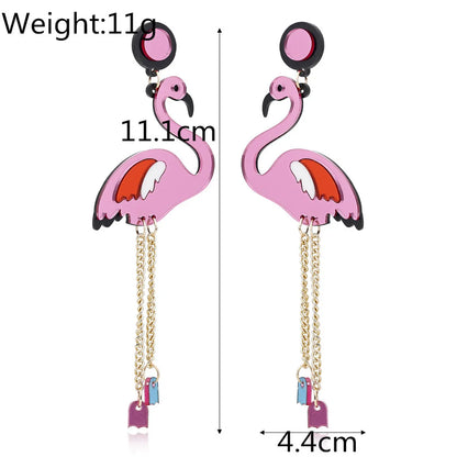 Fashion Animal Arylic No Inlaid Earrings