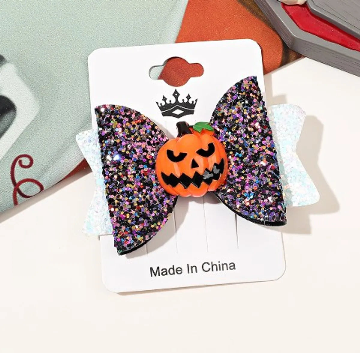 Funny Animal Pumpkin Ghost Plastic Resin Hair Clip Hair Band