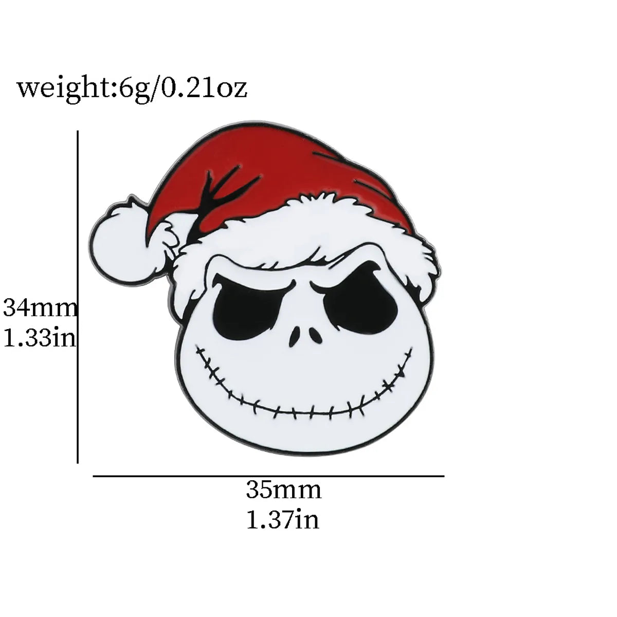 Funny Cool Style Cartoon Character Skull Alloy Plating Unisex Brooches