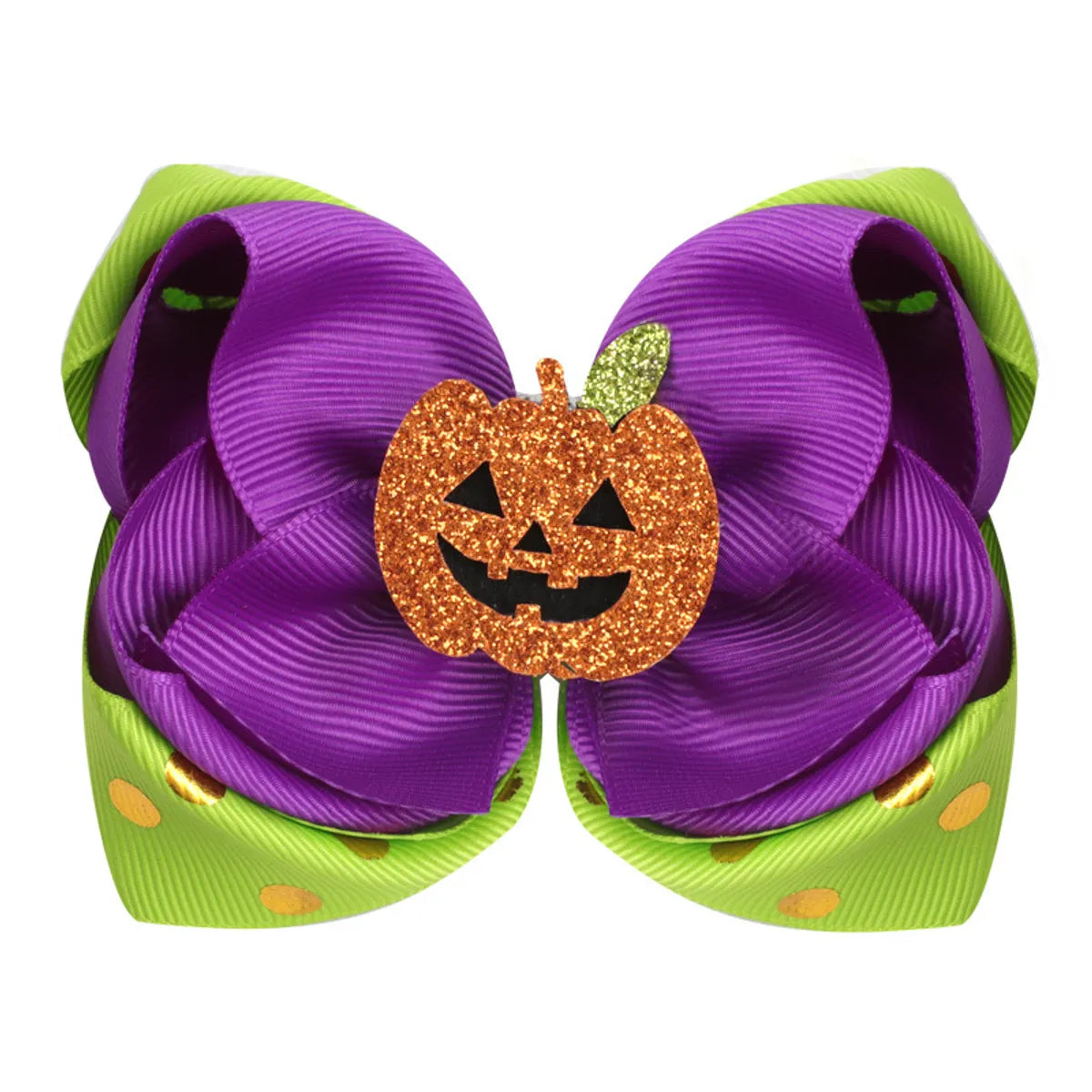 Halloween Funny Pumpkin Bow Knot Ribbon Party Festival Street