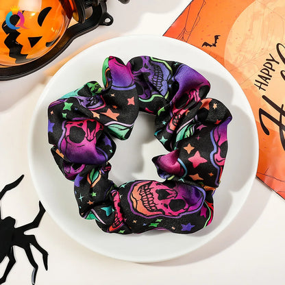 Funny Pumpkin Cloth Hair Tie