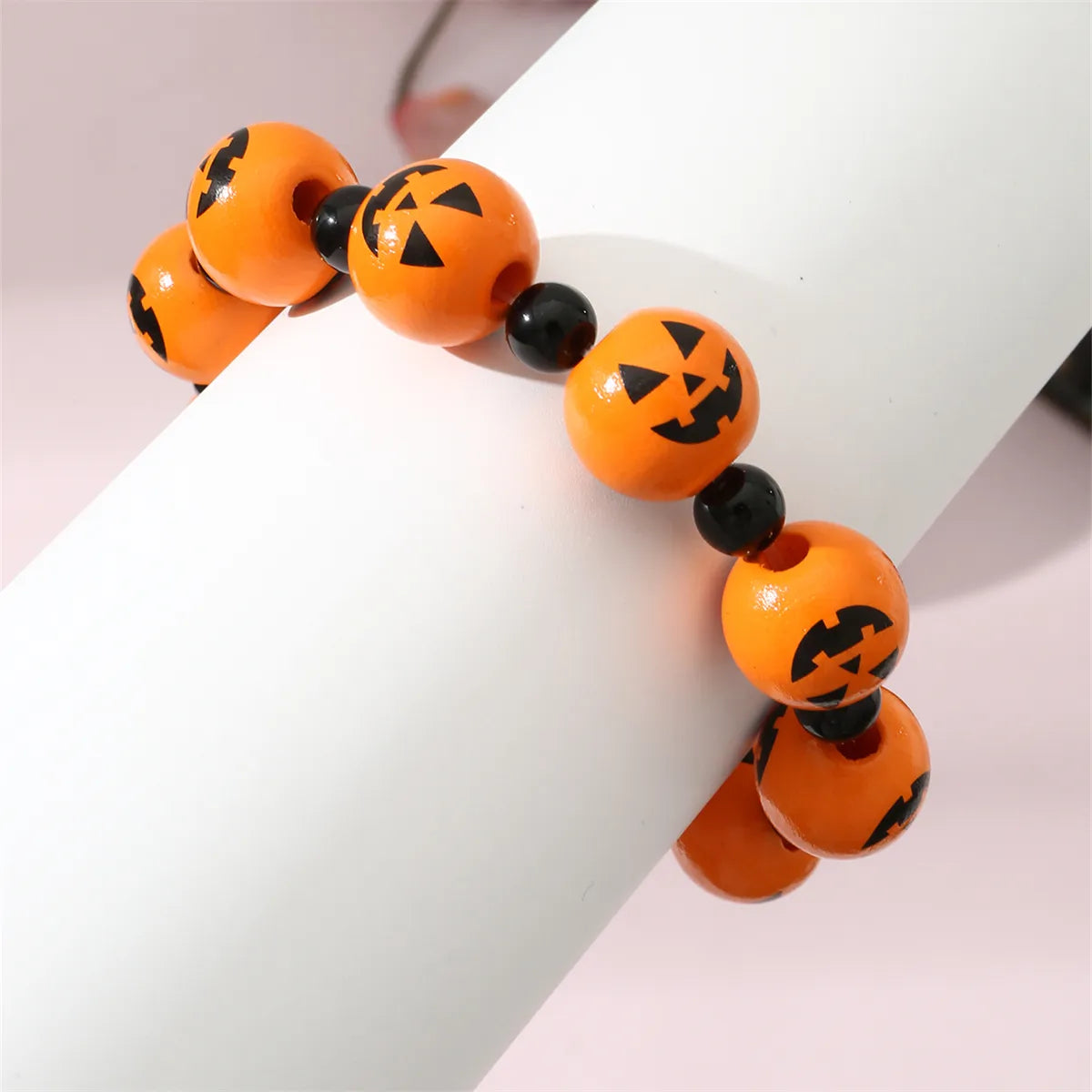 Funny Punk Halloween Pattern Plastic Wholesale Bracelets