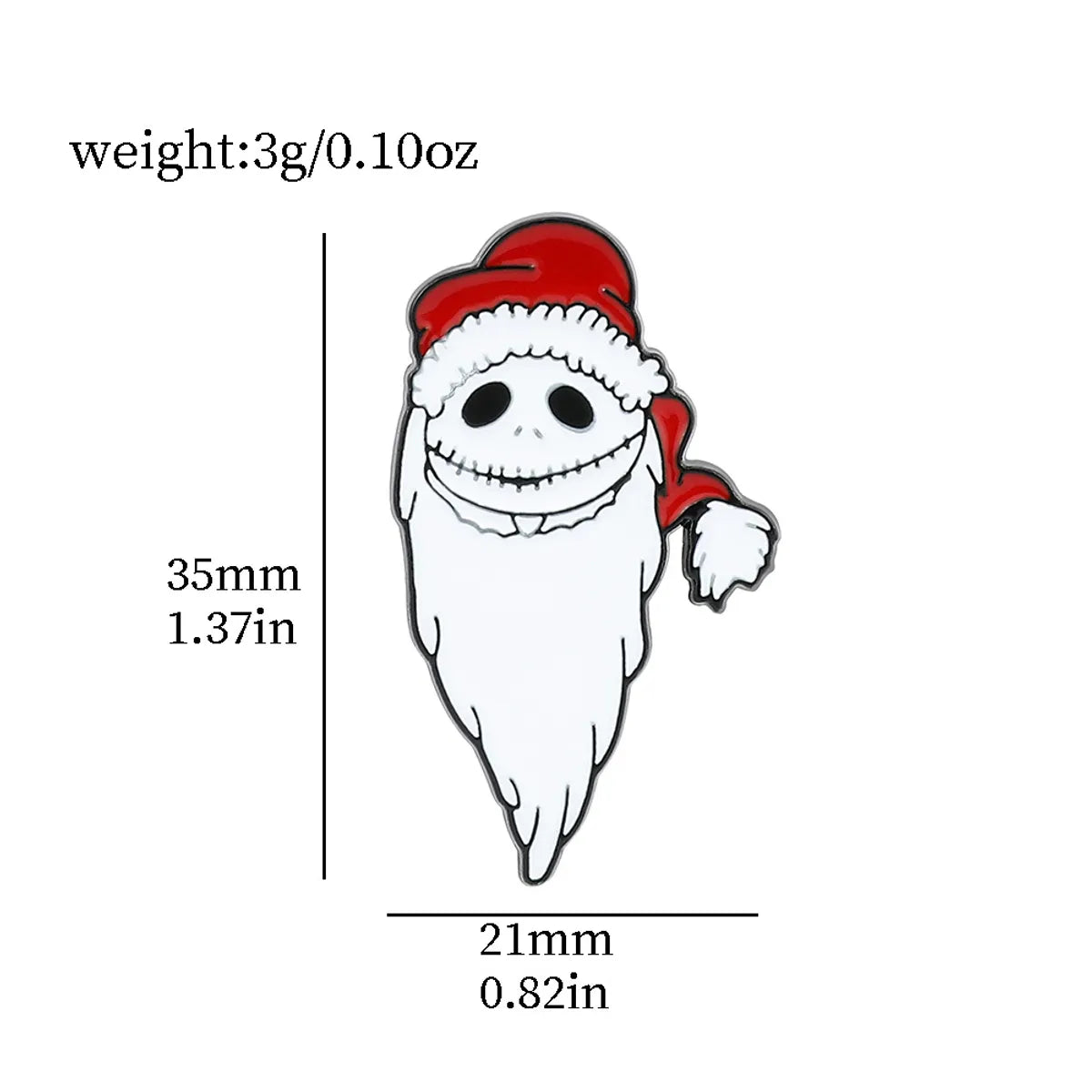 Funny Santa Claus Alloy Enamel Unisex Brooches