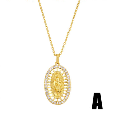 Fashion 18k Gold Plated Necklace In Bulk