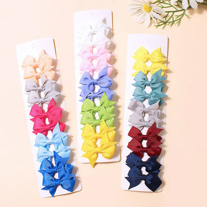 Girl'S Cartoon Style Bow Knot Polyester Hair Clip