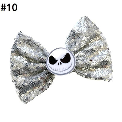 Girl'S Casual IG Style Solid Color Bow Knot Handmade Hair Clip