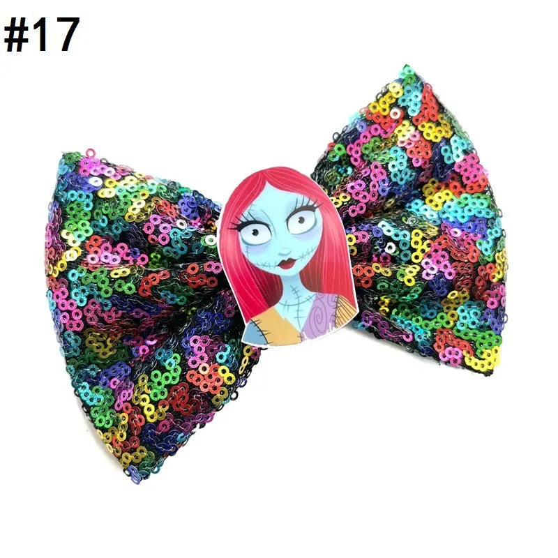 Girl'S Casual IG Style Solid Color Bow Knot Handmade Hair Clip