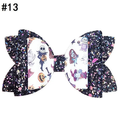 Girl'S Casual IG Style Solid Color Bow Knot Handmade Hair Clip