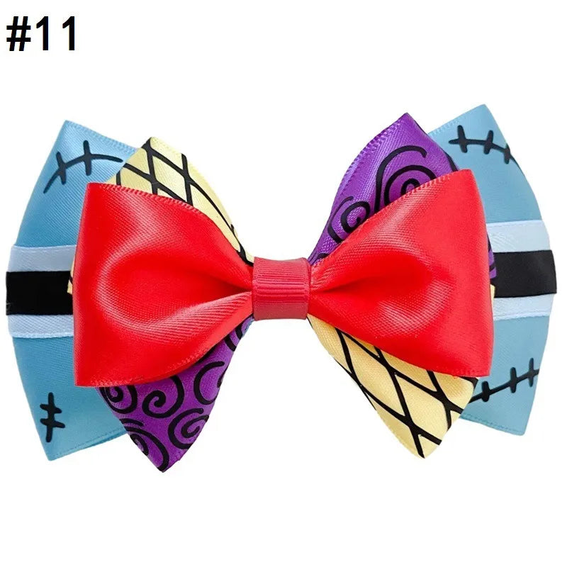 Girl'S Casual IG Style Solid Color Bow Knot Handmade Hair Clip