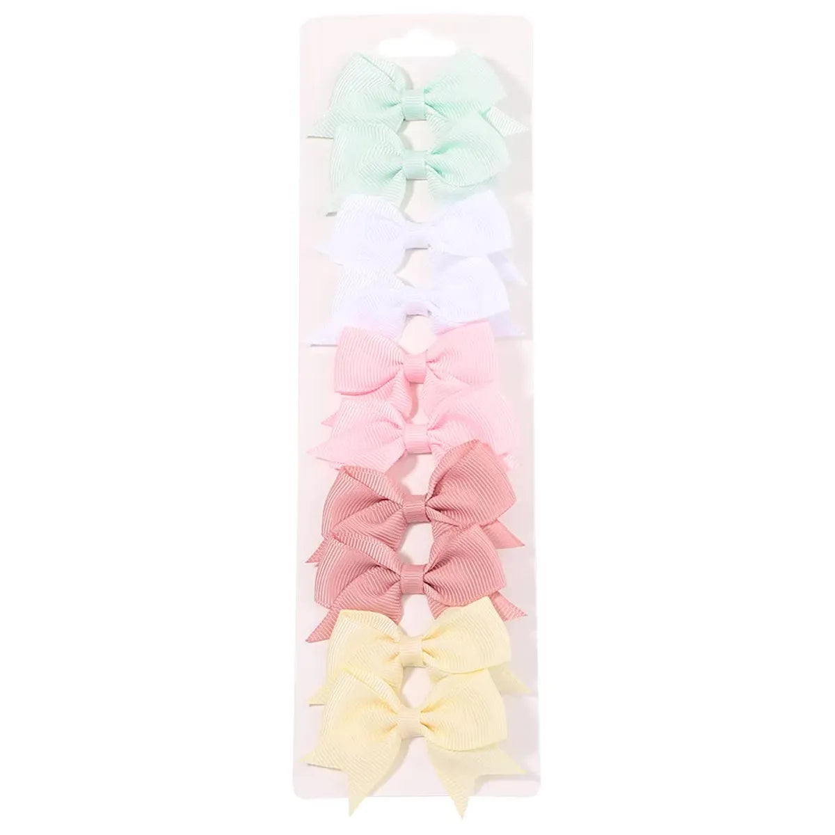 Girl'S Cute Bow Knot Polyester Hair Clip