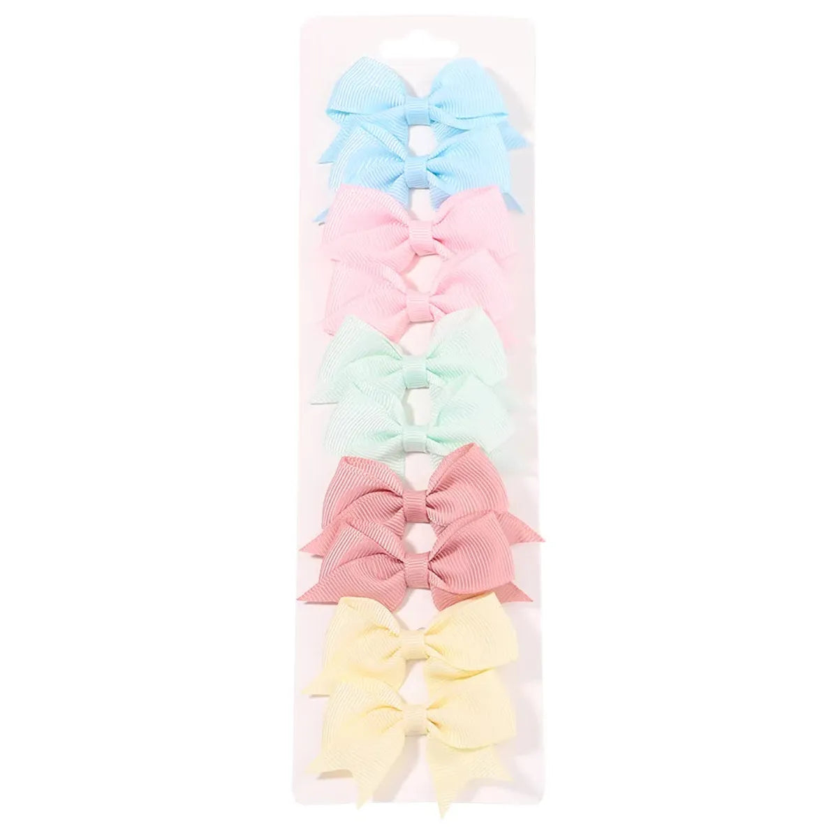 Girl'S Cute Bow Knot Polyester Hair Clip