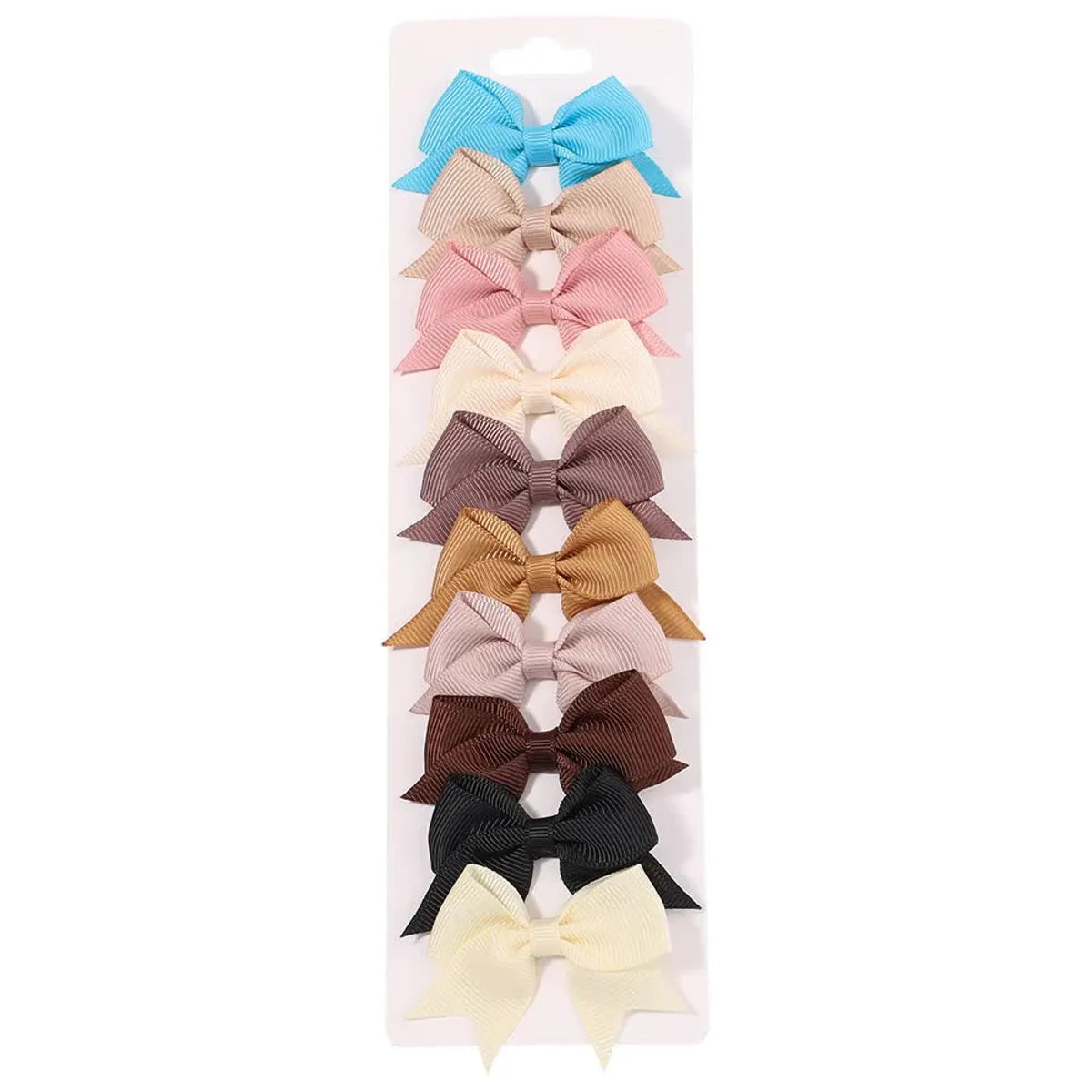 Girl'S Cute Bow Knot Polyester Hair Clip