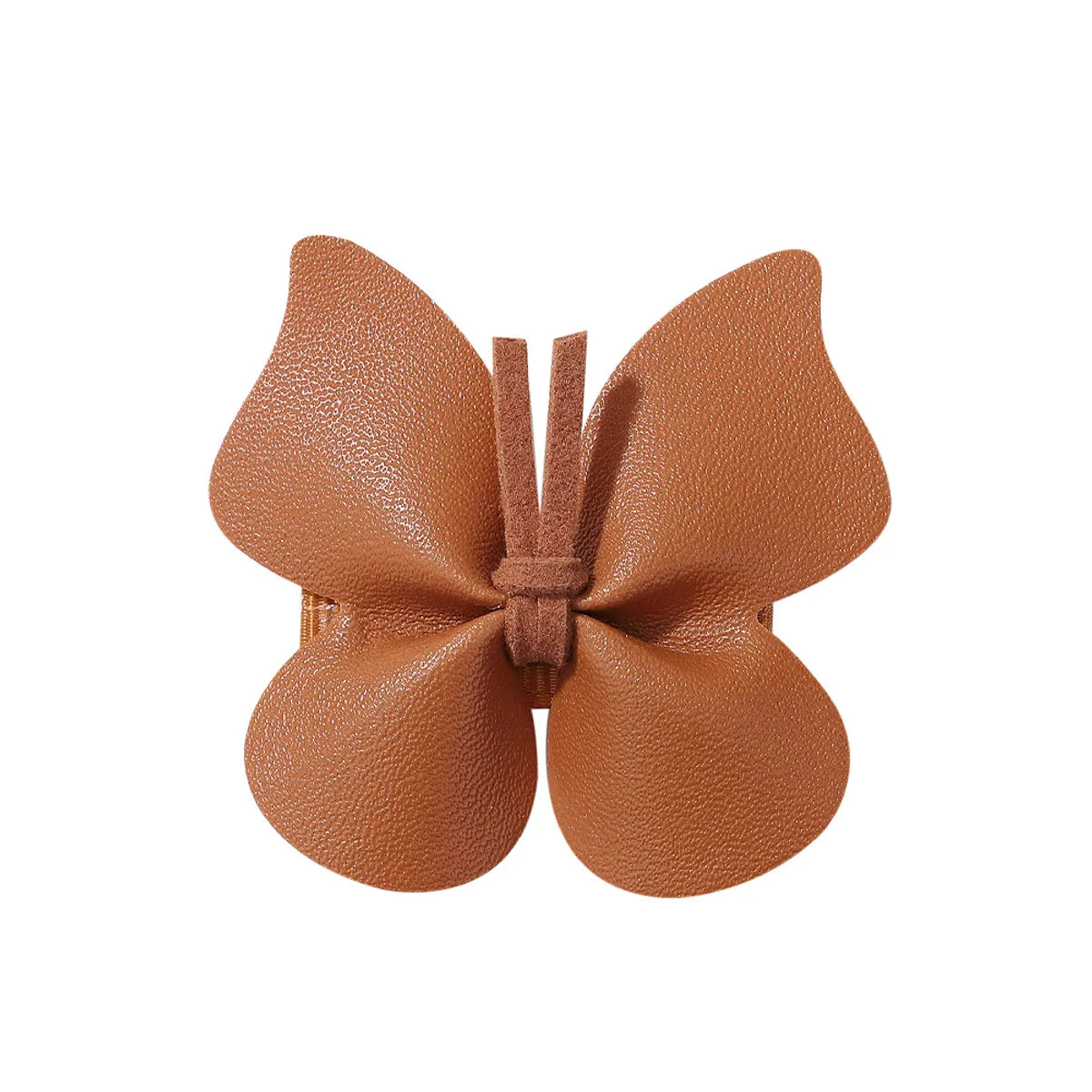 Girl'S Cute Butterfly Polyester Rib Hair Clip