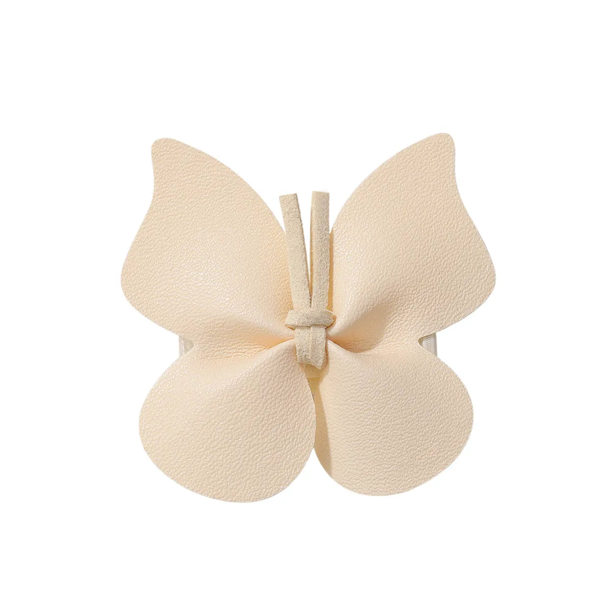 Girl'S Cute Butterfly Polyester Rib Hair Clip