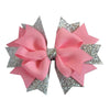 Girl'S IG Style Sweet Number Bow Knot Cloth Hair Clip