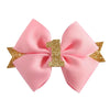 Girl'S IG Style Sweet Number Bow Knot Cloth Hair Clip