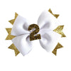 Girl'S IG Style Sweet Number Bow Knot Cloth Hair Clip