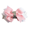 Girl'S IG Style Sweet Number Bow Knot Cloth Hair Clip