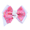 Girl'S IG Style Sweet Number Bow Knot Cloth Hair Clip