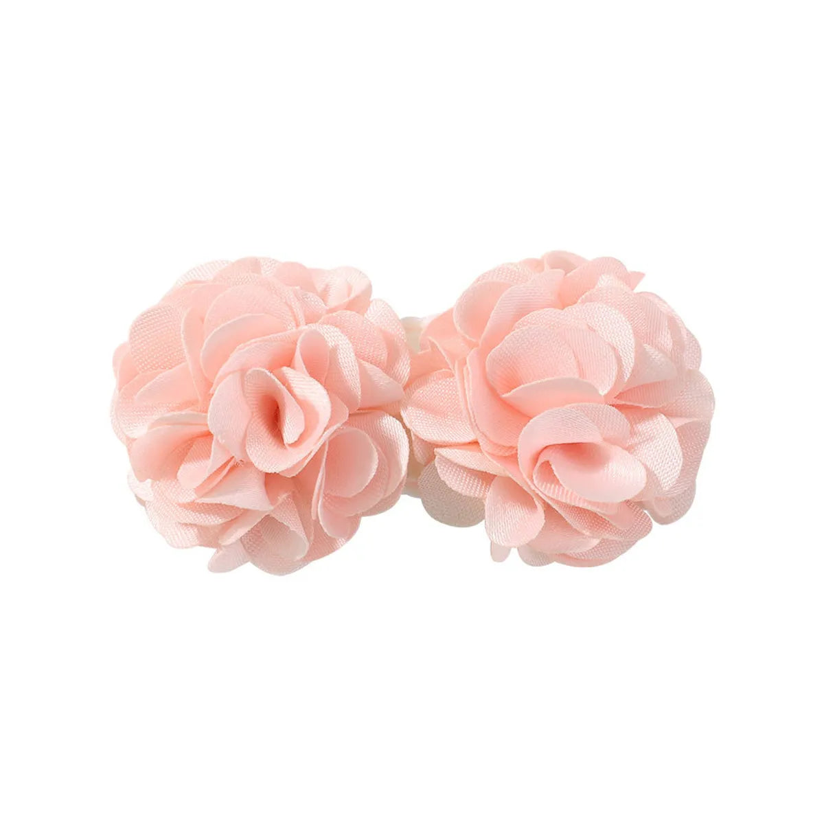 Girl'S Simple Style Classic Style Flower Cloth Hair Clip