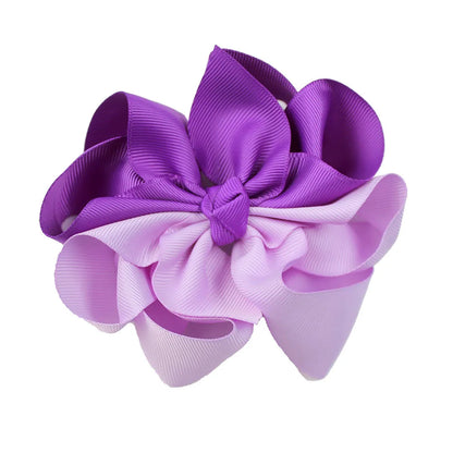 Girl'S Sweet Bow Knot Cloth Hair Clip