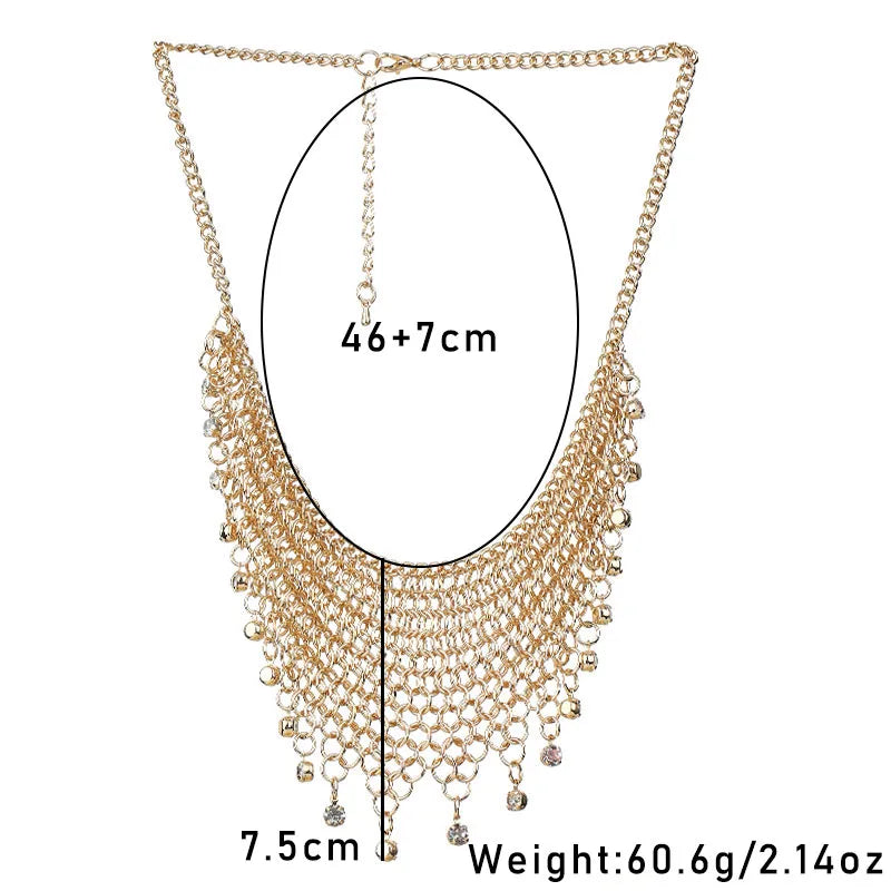 Wholesale Jewelry Glam Ethnic Style Solid Color Iron Plating Necklace