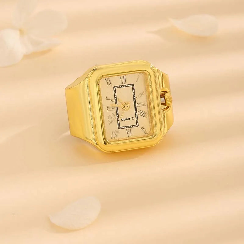 Glam Vacation Simple Style Solid Color Alloy Unisex Rings