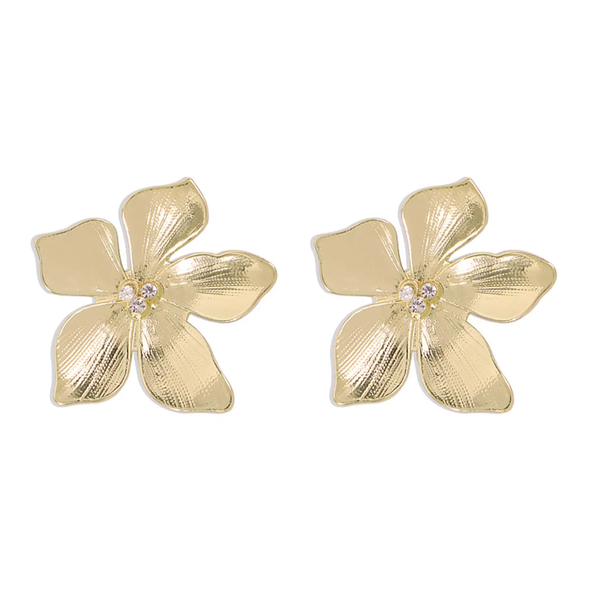 Golden Flower Earrings